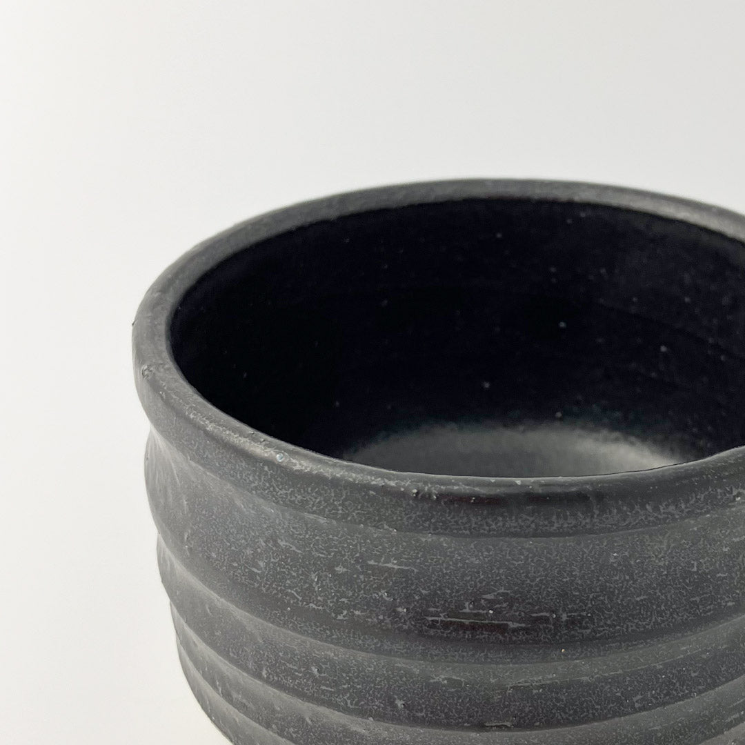 Matcha Bowl – Timeless Black Simplicity