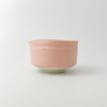 Matcha Bowl With Spout (Pink)